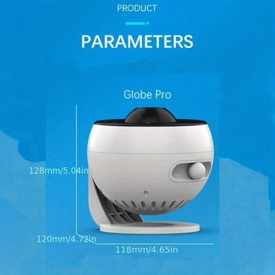 4K HD Earth Projector PRO with 360° Rotation-4