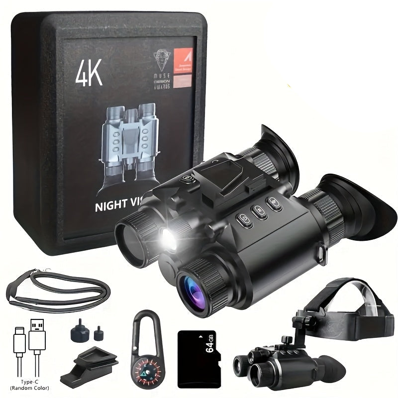 4K Night Vision Goggles with 600m Range-0