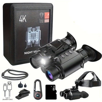 4K Night Vision Goggles with 600m Range-0