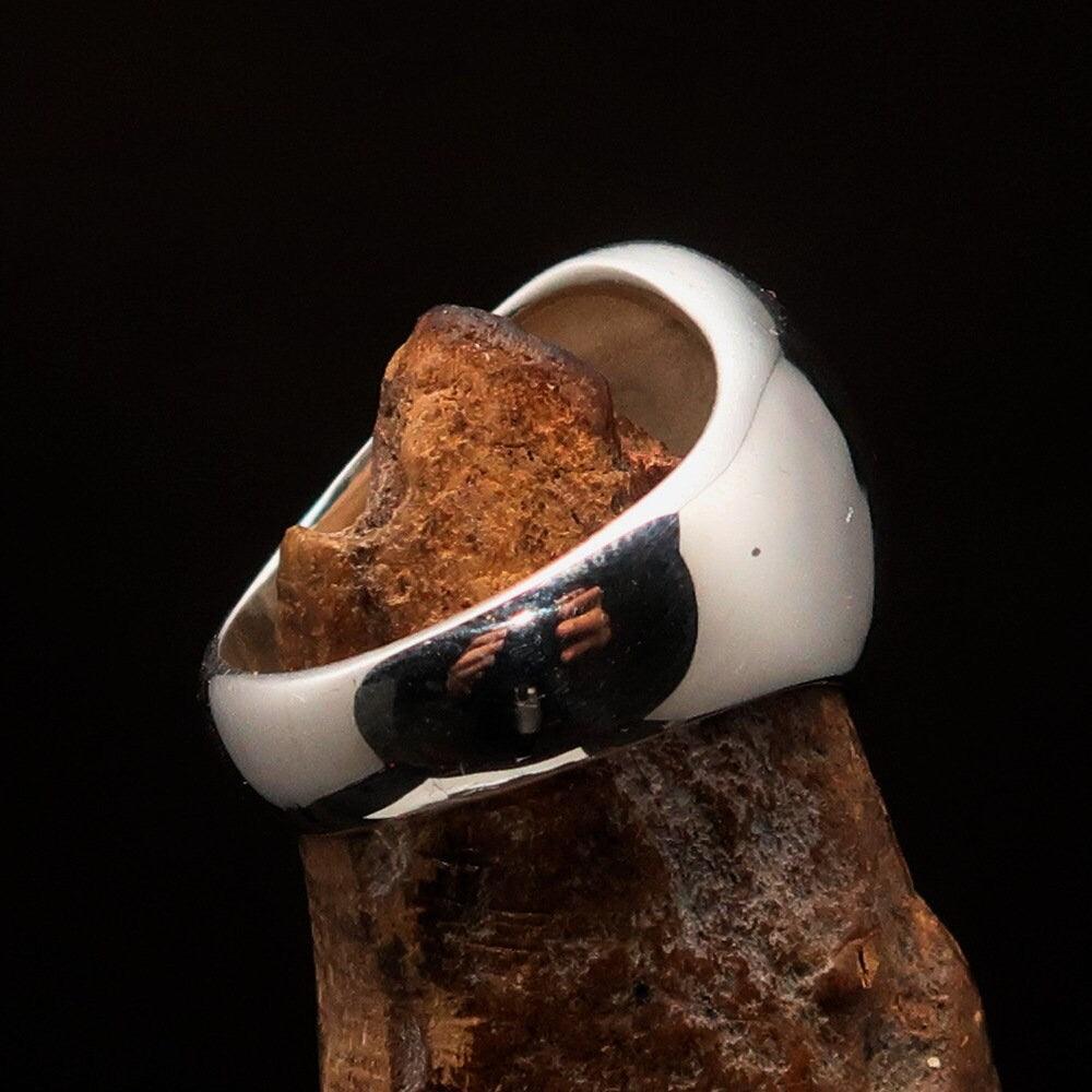 Communist Crest Ring, Sterling Silver Ring, Pinky Ring, Red Star Ring, Hammer and Sickle Crest Ring, USSR Ring, CCCP Ring, Gift for Him-2