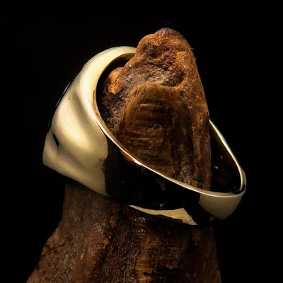 Pegasus Ring, Men's Ring, Corinthian Ring, Pegasus Coin Ring, Greek Goddess Ring, Athena Ring, Costume Ring, Gift for him, Winged Horse Ring-4