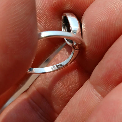 Black Onyx Ring, Sterling Silver Ring, Solitaire Ring, black Onyx Marquise Cabochon, handmade gemstone ring, 925 ring gift for her -Size 8.5-1