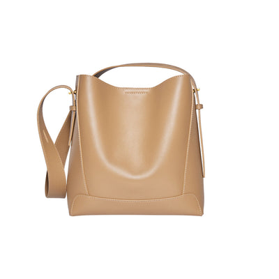 Minimalistic All-Purpose Leather Tote Bag-0