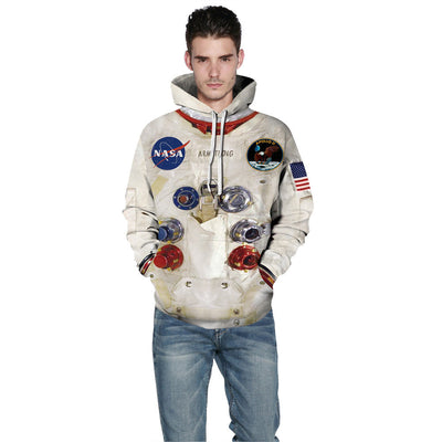 3D Armstrong Space Suite Hoodies Men/Women Casual Spacesuit-1