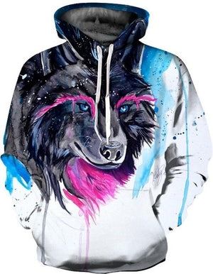 Galaxy Smoker Printed Hoodies 3D Sweatshirts Men Women-0