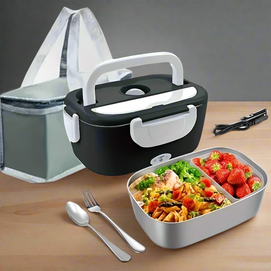 Electric Heated Rice Box Portable Food Warmer-1