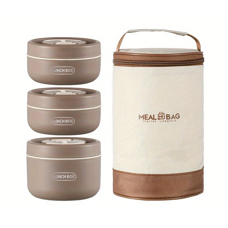 Thermal Lunch Box Stainless Steel Bento-0