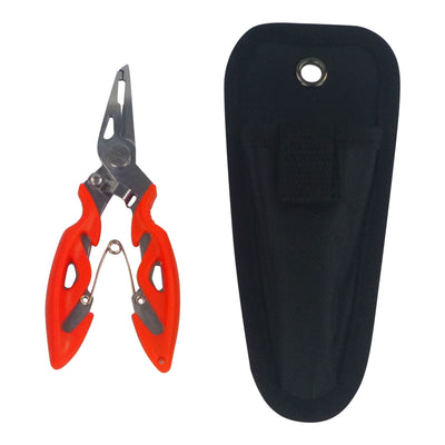 Rig Ezy Split Ring Pliers, Offset, Orange-1